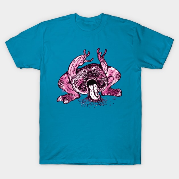 Tongue Twister T-Shirt by Cosmic Terrors